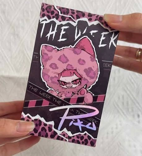 Piku “The Week” Plush Keychain Pendant