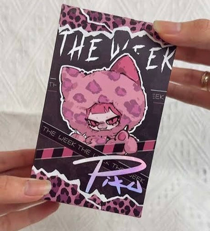 Piku “The Week” Plush Keychain Pendant