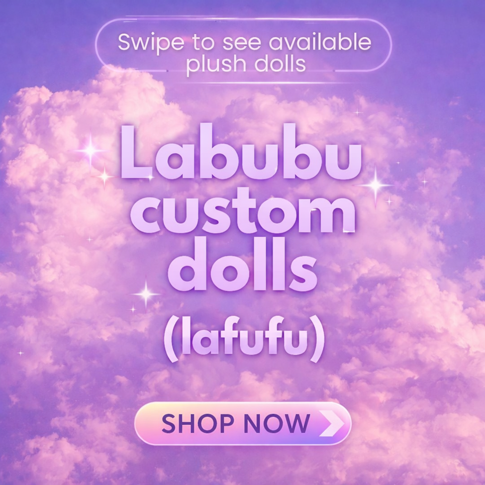 Custom Designer Plush Pendant Dolls