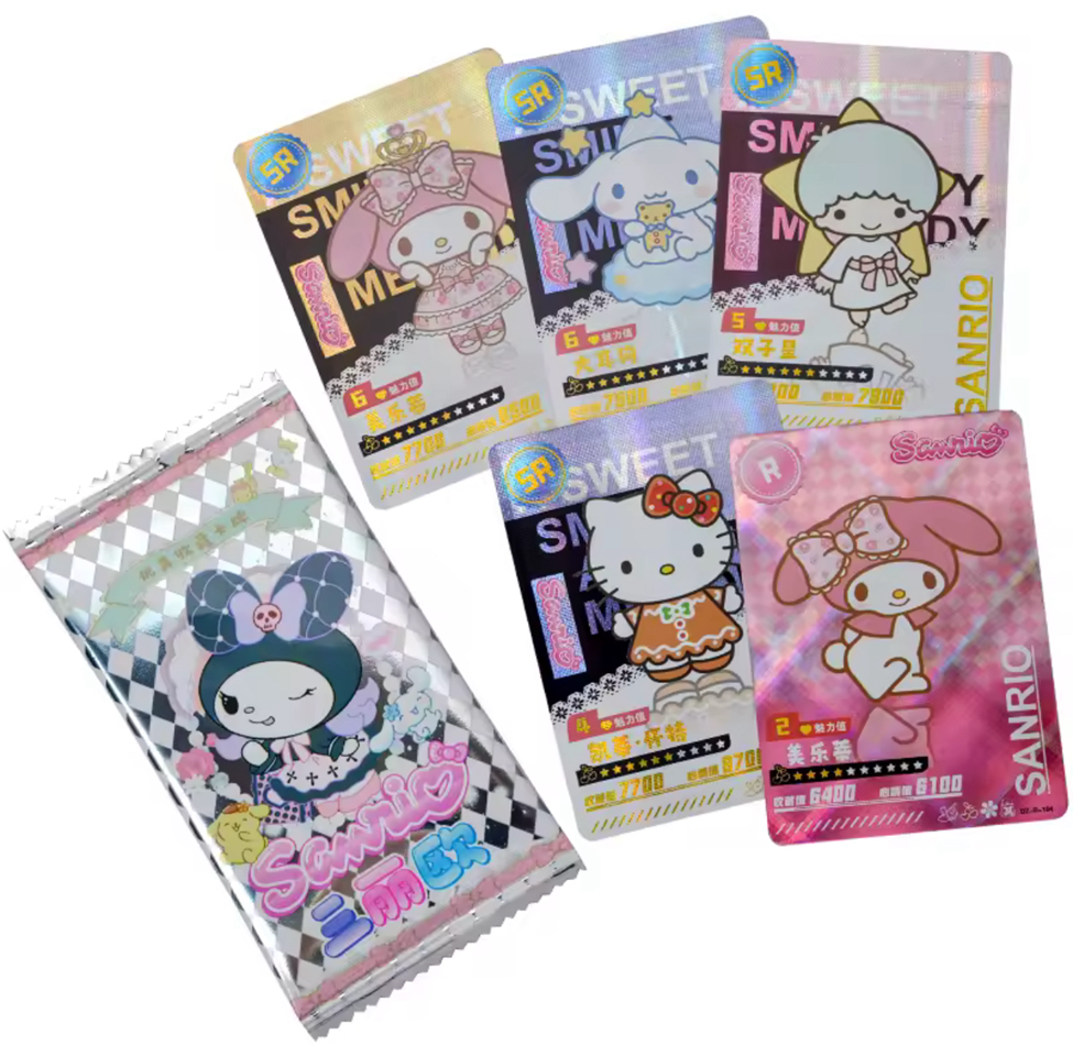 Hello Kitty Collectible Holo Cards (Kuromi + Hello Kitty Edition)